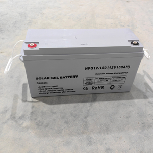 12V 150AH, регулируемая клапан, батарея свинцовой кислоты (VRLA) для солнечных применений вне сети