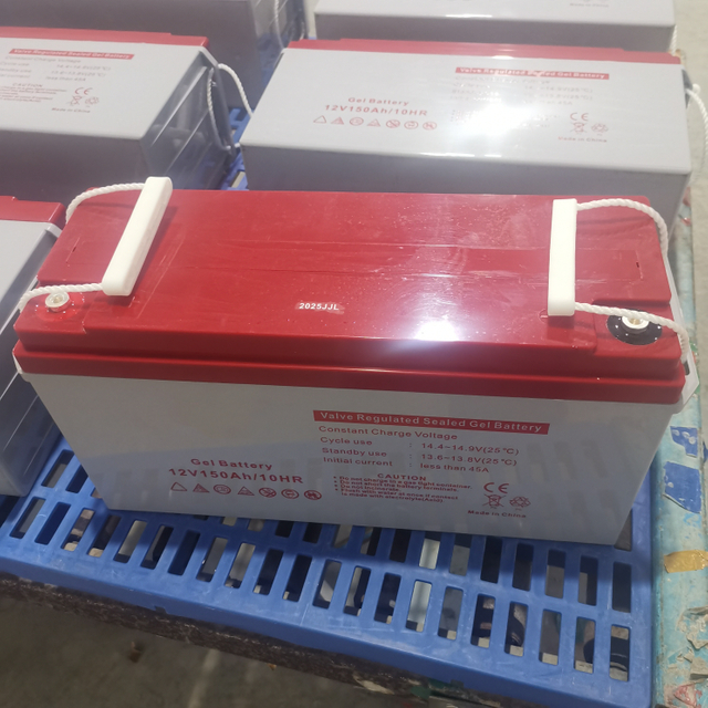 Высокопрочный свинцово-гелевый аккумулятор 12 В, 150 Ач, хранение солнечной энергии в пустыне, восстановление после глубокого разряда, надежное резервное копирование для центра обработки данных