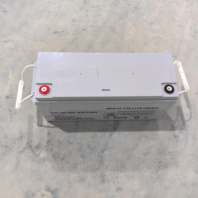 12V 150AH, регулируемая клапан, батарея свинцовой кислоты (VRLA) для солнечных применений вне сети