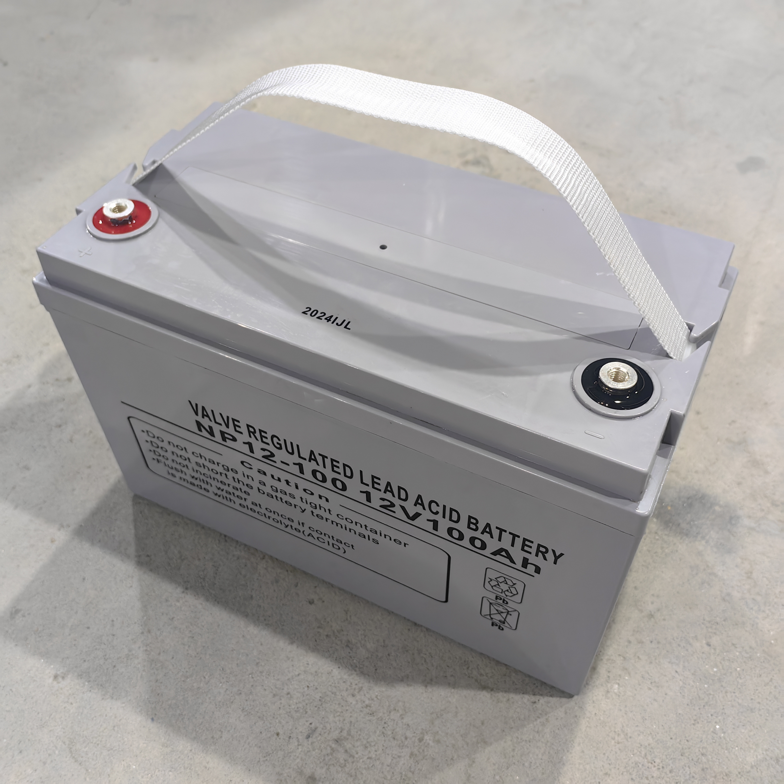 Фабрика обеспечивает безопасную и прочную батарею с хранением UPS12V100AH.