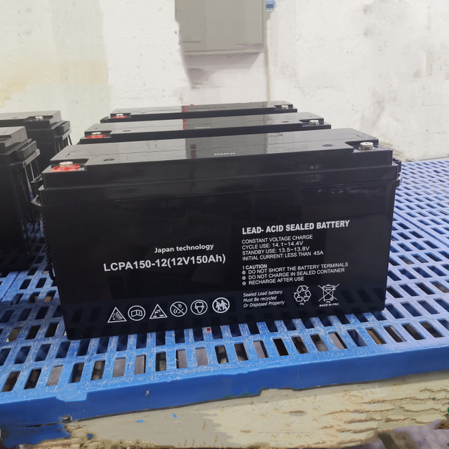 Свинцово-кислотная батарея глубокого цикла с высоким содержанием олова 12v150AH, сильная циркуляция, батарея AGM для солнечной энергетической системы